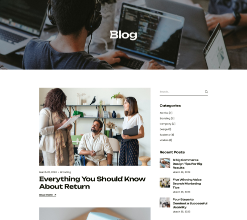 Development showcase